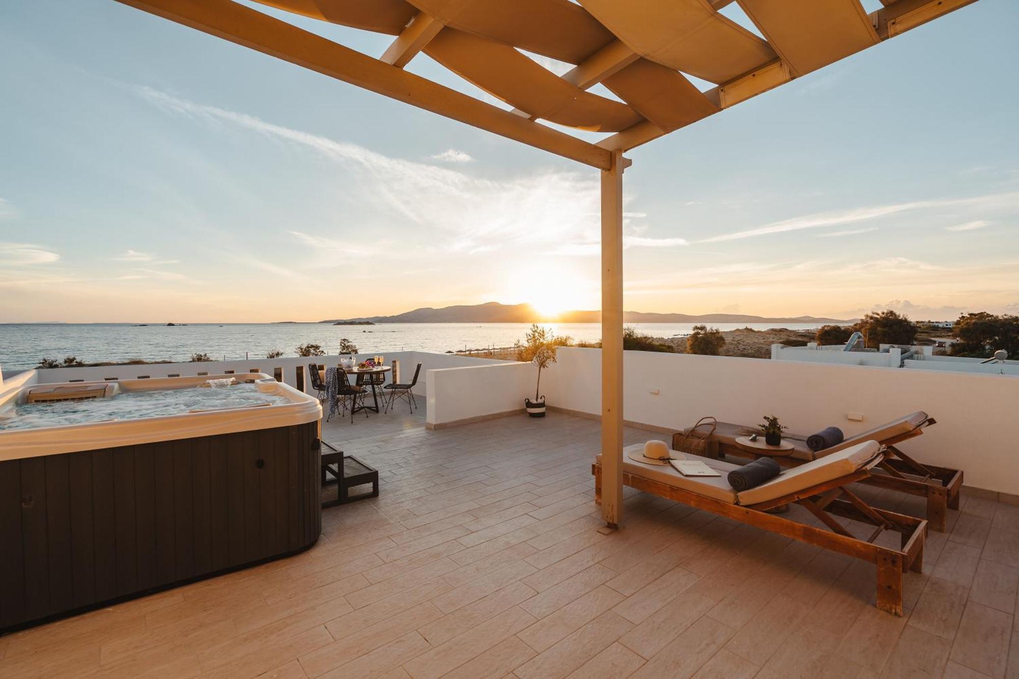 Almiriki Naxos Beachside Living Pláka Buitenkant foto