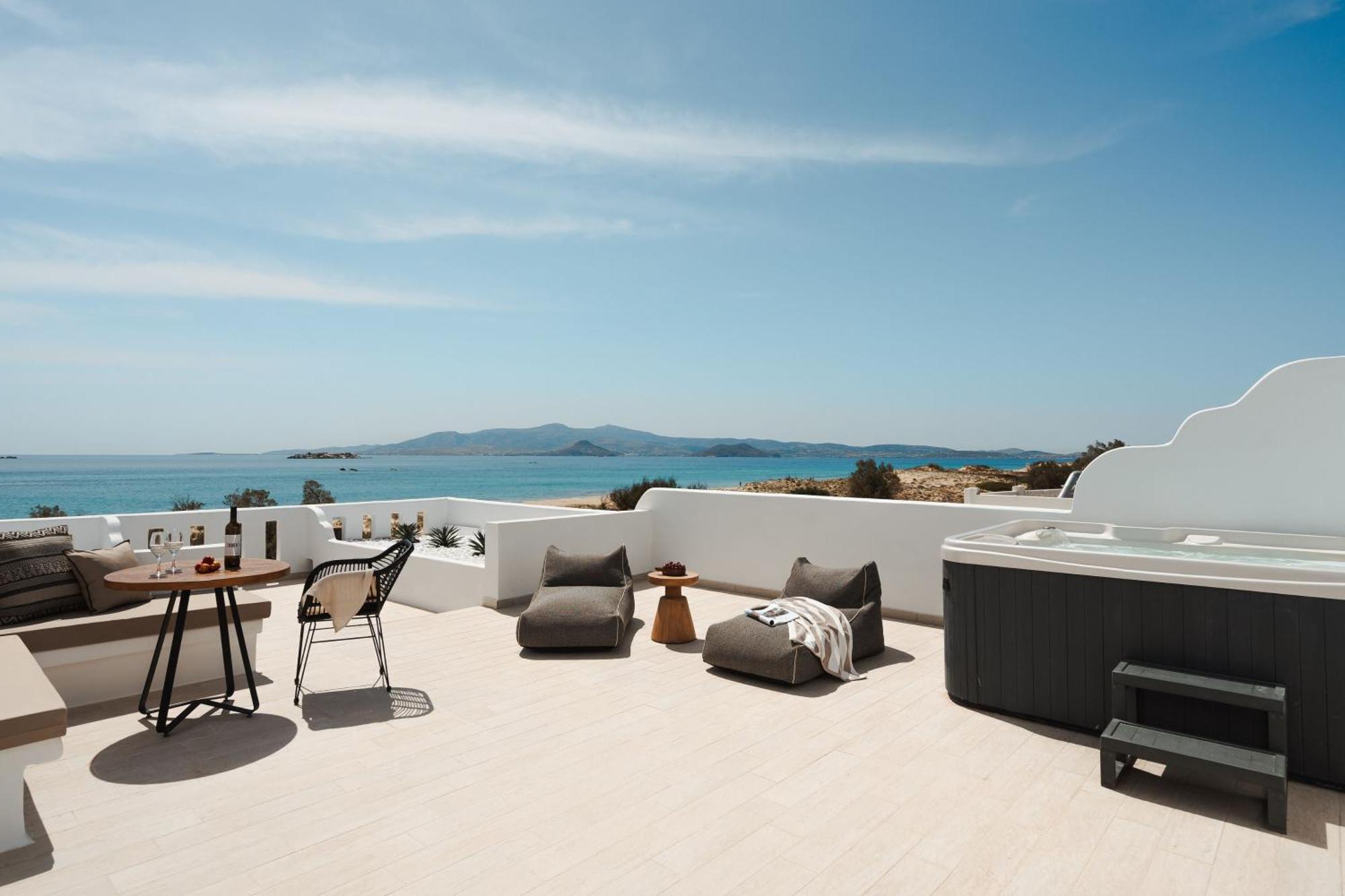 Almiriki Naxos Beachside Living Pláka Buitenkant foto